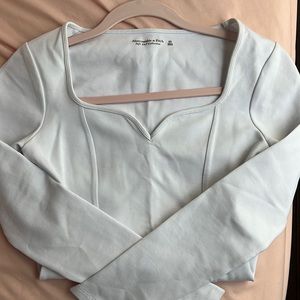 Abercrombie White Bodysuit